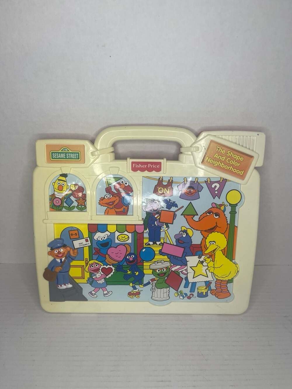 (Fresh Batteries) - Vintage Fisher-Price Sesame Street Counting Toy Store Works!